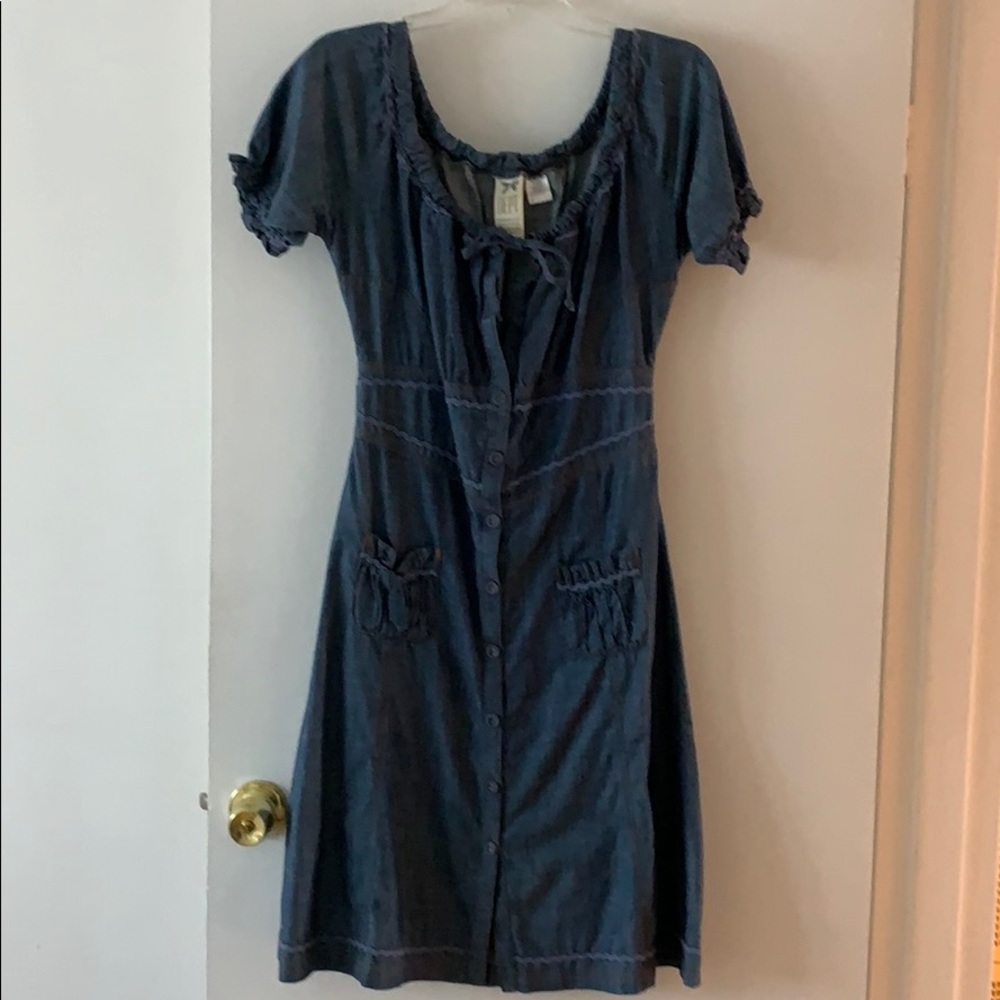 Dept denim summer dress
